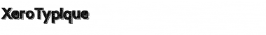 Download XeroTypique Font Download XeroTypique Font