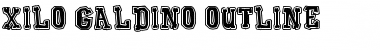 Download Xilo Galdino Outline Font Download Xilo Galdino Outline Font
