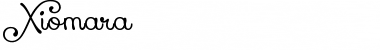 Download Xiomara Font Download Xiomara Font