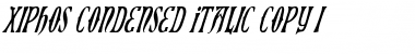 Download Xiphos Condensed Italic Font Download Xiphos Condensed Italic Font