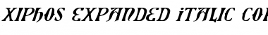 Download Xiphos Expanded Italic Font Download Xiphos Expanded Italic Font