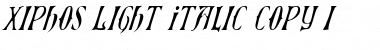 Download Xiphos Light Italic Font Download Xiphos Light Italic Font