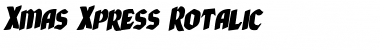 Download Xmas Xpress Rotalic Font Download Xmas Xpress Rotalic Font