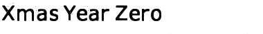 Download Xmas Year Zero Font Download Xmas Year Zero Font