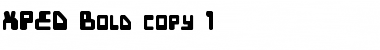 Download XPED Bold Font Download XPED Bold Font