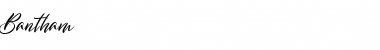 Download Bantham Font Download Bantham Font