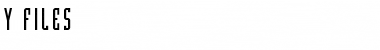 Download Y-Files Font Download Y-Files Font