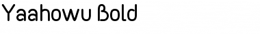 Download Yaahowu Bold Font Download Yaahowu Bold Font