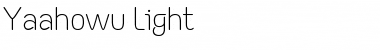 Download Yaahowu Light Font Download Yaahowu Light Font