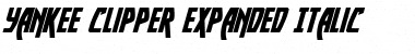 Download Yankee Clipper Expanded Italic Font Download Yankee Clipper Expanded Italic Font