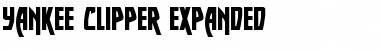 Download Yankee Clipper Expanded Font Download Yankee Clipper Expanded Font