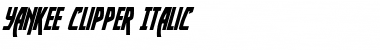 Download Yankee Clipper Italic Font Download Yankee Clipper Italic Font