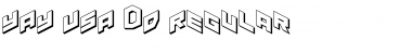 Download YAY USA 3D Font Download YAY USA 3D Font