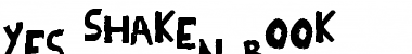 Download YES_shaken Font Download YES_shaken Font