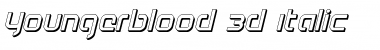 Download Youngerblood 3D Italic Font Download Youngerblood 3D Italic Font