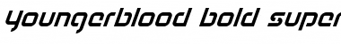Download Youngerblood Bold Super-Italic Font Download Youngerblood Bold Super-Italic Font