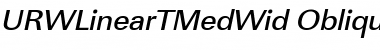 Download URWLinearTMedWid Font Download URWLinearTMedWid Font