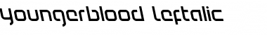 Download Youngerblood Leftalic Font Download Youngerblood Leftalic Font