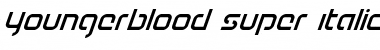 Download Youngerblood Super-Italic Font Download Youngerblood Super-Italic Font