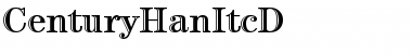 Download CenturyHanItcD Font Download CenturyHanItcD Font