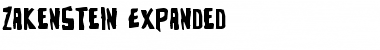 Download Zakenstein Expanded Font Download Zakenstein Expanded Font