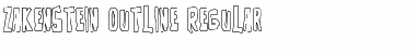 Download Zakenstein Outline Font Download Zakenstein Outline Font