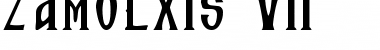 Download Zamolxis VII Font Download Zamolxis VII Font