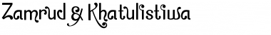 Download Zamrud & Khatulistiwa Font Download Zamrud & Khatulistiwa Font