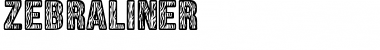 Download Zebraliner Font Download Zebraliner Font