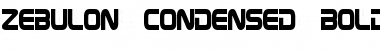 Download Zebulon Condensed Font Download Zebulon Condensed Font