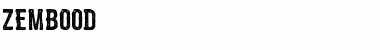 Download ZEMBOOD Font Download ZEMBOOD Font