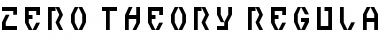 Download Zero Theory Font Download Zero Theory Font