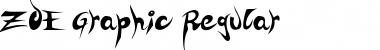 Download ZOE Graphic Regular Font Download ZOE Graphic Regular Font