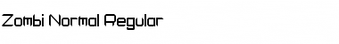 Download Zombi Normal Font Download Zombi Normal Font