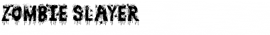 Download Zombie Slayer Font Download Zombie Slayer Font