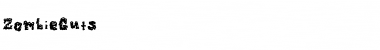 Download ZombieGuts Font Download ZombieGuts Font