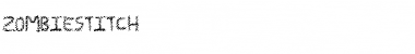 Download ZombieStitch Font Download ZombieStitch Font