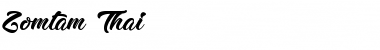 Download Zomtam Thai Font Download Zomtam Thai Font