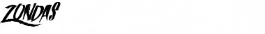 Download Zondas Font Download Zondas Font