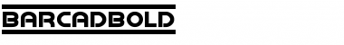 Download Barcade Bold Font Download Barcade Bold Font