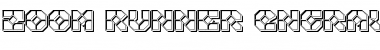Download Zoom Runner Engraved Font Download Zoom Runner Engraved Font