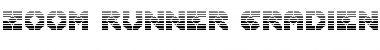 Download Zoom Runner Gradient Font Download Zoom Runner Gradient Font