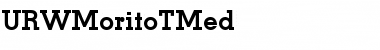 Download URWMoritoTMed Font Download URWMoritoTMed Font