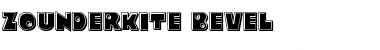 Download Zounderkite Bevel Font Download Zounderkite Bevel Font