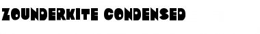 Download Zounderkite Condensed Font Download Zounderkite Condensed Font