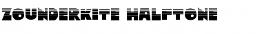 Download Zounderkite Halftone Font Download Zounderkite Halftone Font