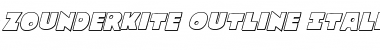 Download Zounderkite Outline Italic Font Download Zounderkite Outline Italic Font