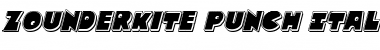 Download Zounderkite Punch Italic Font Download Zounderkite Punch Italic Font