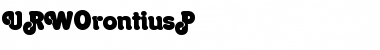 Download URWOrontiusP Font Download URWOrontiusP Font