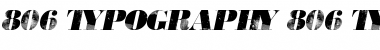Download 806 Typography Font Download 806 Typography Font